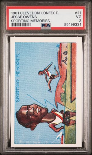 Clevedon - Jesse Owens (Olympic Champion) **PSA3** - Sporting Memories