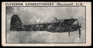 Clevedon Confectionery - 'British Aircraft (Single Line)' - Card #19 - Brigand Clevedon Confectionery - 'British Aircraft (Single Line)' - Card #19 - Brigand