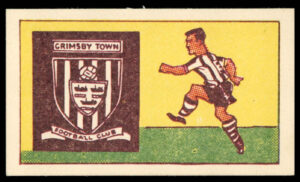 Clevedon Confectionery - Grimsby Town - 'Famous Football Clubs' (1964) Clevedon Confectionery - Grimsby Town - 'Famous Football Clubs' (1964)