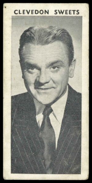 Clevedon Confectionery - 'Film Stars' #21 James Cagney (1958) Clevedon Confectionery - 'Film Stars' #21 James Cagney (1958)