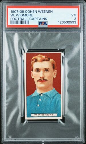 Cohen Weenen - 'Football Captains 1907-8' (1907) - W. Wigmore (Birmingham) **PSA3** Cohen Weenen - 'Football Captains 1907-8' (1907) - W. Wigmore (Birmingham) **PSA3**