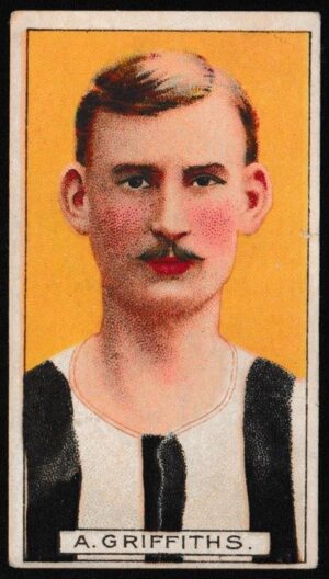 Cohen Weenen - 'Football Captains 1907-8' (1907) - A. Griffiths (Notts County)