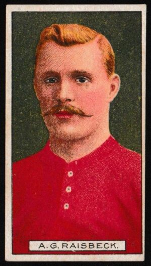 Cohen Weenen - 'Football Captains 1907-8' (1907) - A.G. Raisbeck (Liverpool)