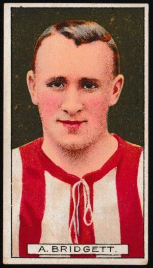 Cohen Weenen - 'Football Captains 1907-8' (1907) - A. Bridgett (Sunderland)