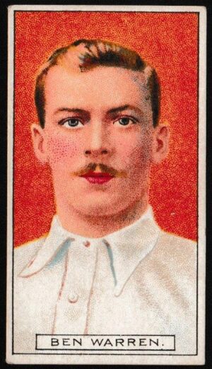 Cohen Weenen - 'Football Captains 1907-8' (1907) - Ben Warren (Derby County)