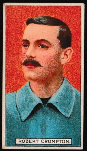 Cohen Weenen - 'Football Captains 1907-8' (1907) - R. Crompton (Blackburn Rovers)