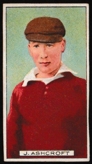 Cohen Weenen - 'Owners Jockeys Footballers Cricketers (S2)' (c1906) - J. Ashcroft (Arsenal)
