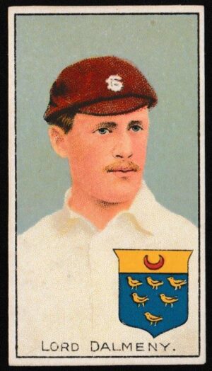 Cohen Weenen - 'Owners Jockeys Footballers Cricketers (S2)' (c1906) - Lord Dalmeny (Surrey)