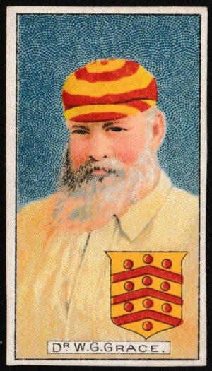 Cohen Weenen - 'Owners Jockeys Footballers Cricketers (S2)' (c1906) - Dr. W.G. Grace (Gloucs)