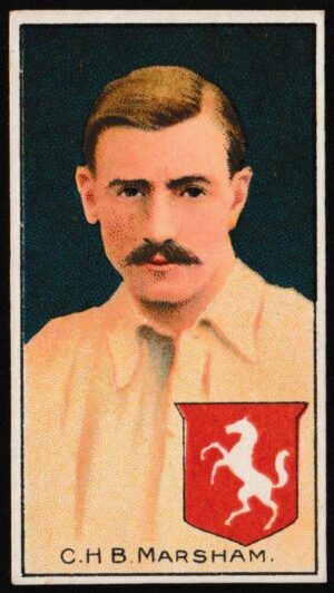Cohen Weenen - 'Owners Jockeys Footballers Cricketers (S2)' (c1906) - C.H.B. Marsham (Kent)