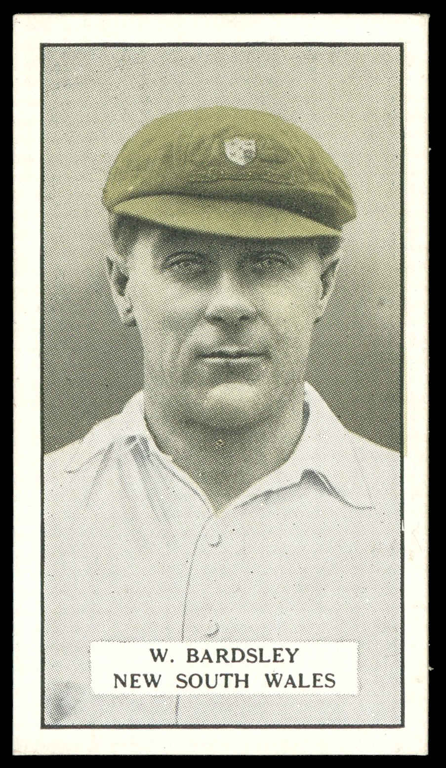 Cohen Weenen - 'Cricketers' (1926) - W. Bardsley (N.S.W.) Cohen Weenen - 'Cricketers' (1926) - W. Bardsley (N.S.W.)