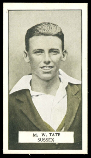 Cohen Weenen - 'Cricketers' (1926) - M.W. Tate (Sussex) Cohen Weenen - 'Cricketers' (1926) - M.W. Tate (Sussex)