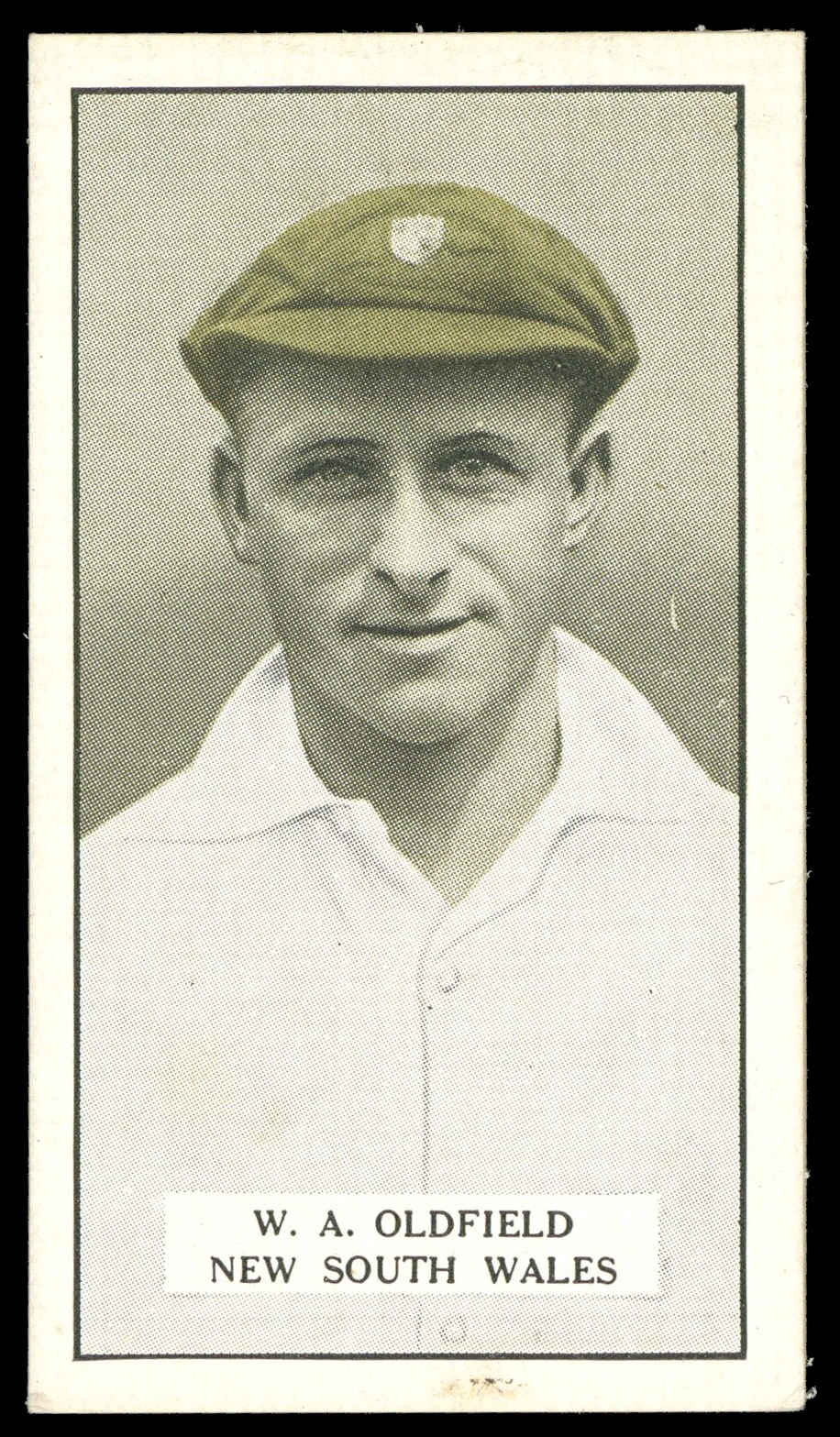 Cohen Weenen - 'Cricketers' (1926) - W.A. Oldfield (N.S.W.) Cohen Weenen - 'Cricketers' (1926) - W.A. Oldfield (N.S.W.)