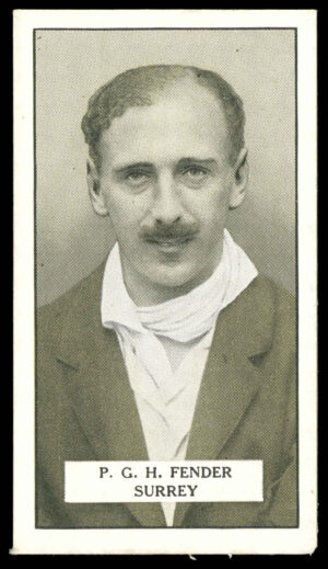 Cohen Weenen - 'Cricketers' (1926) - P.G.H. Fender (Surrey) Cohen Weenen - 'Cricketers' (1926) - P.G.H. Fender (Surrey)