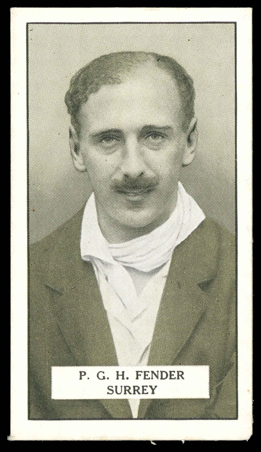 Cohen Weenen - 'Cricketers' (1926) - P.G.H. Fender (Surrey) Cohen Weenen - 'Cricketers' (1926) - P.G.H. Fender (Surrey)