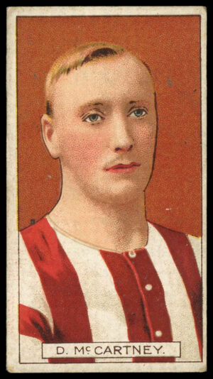 Cohen Weenen - 'Football Captains 1907-8' (1907) - D. McCartney (Northampton) Cohen Weenen - 'Football Captains 1907-8' (1907) - D. McCartney (Northampton)