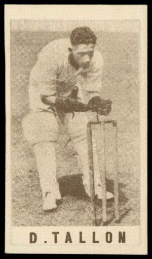 Coles Stores - 'Cricketers (Frame)' (1946) - Don Tallon (Queensland)