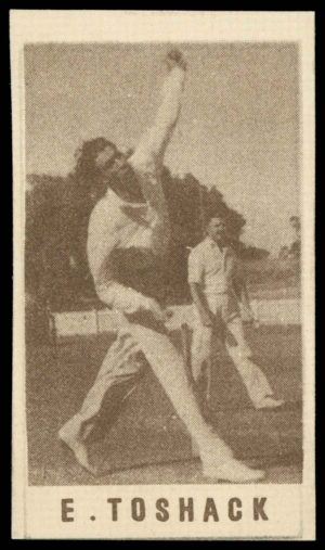 Coles Stores - 'Cricketers (Frame)' (1946) - Ern. Toshack (New South Wales)