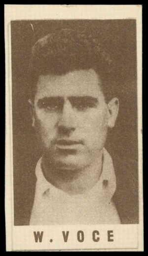 Coles Stores - 'Cricketers (Frame)' (1946) - Bill Voce (Notts)