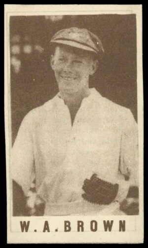 Coles Stores - 'Cricketers (Frame)' (1946) - Bill Brown (Queensland)