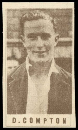 Coles Stores - 'Cricketers (Frame)' (1946) - Denis Compton (Middlesex)