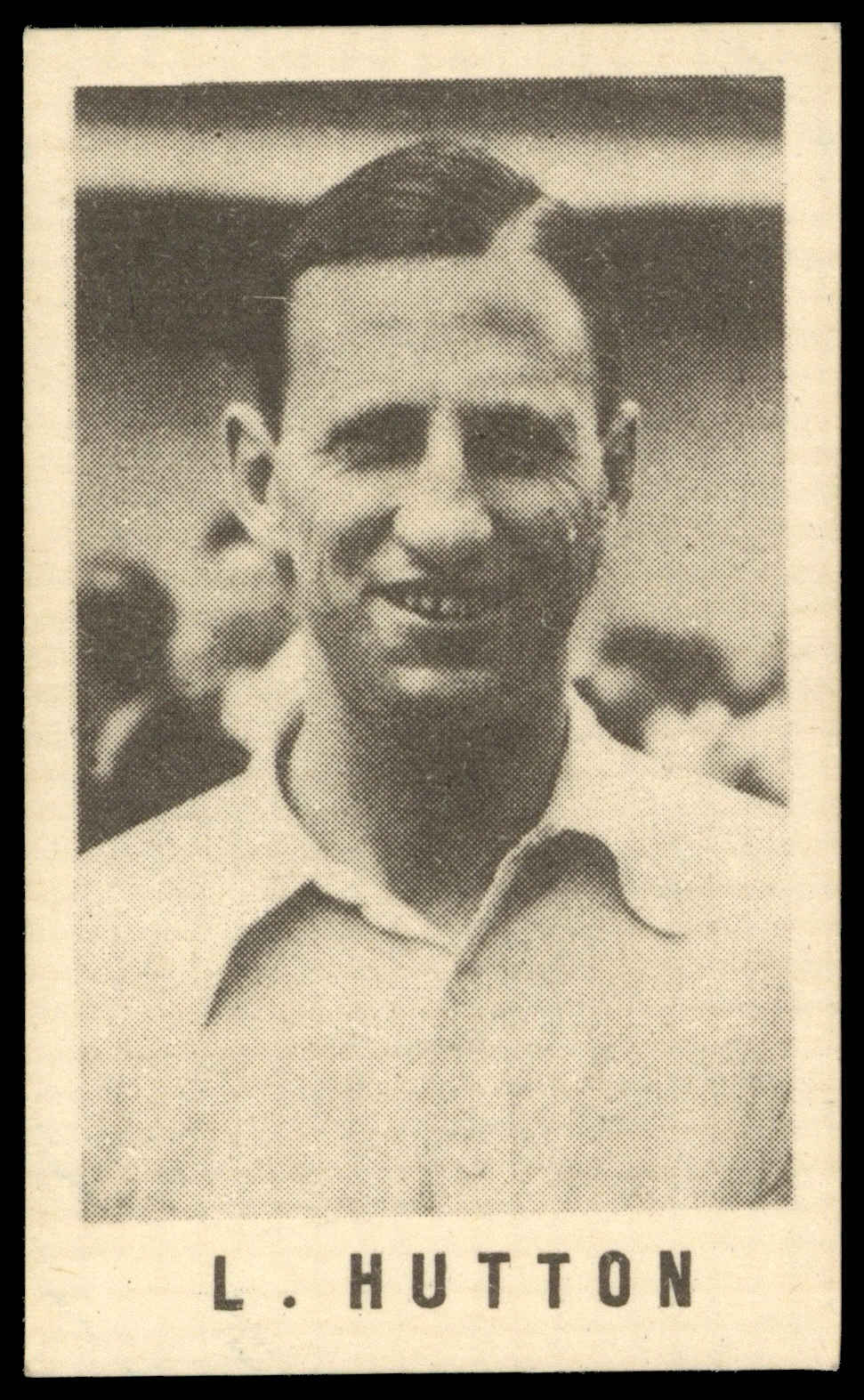 Coles Stores - 'Cricketers (NF)' (1946) - Len Hutton (Yorkshire) Coles Stores - 'Cricketers (NF)' (1946) - Len Hutton (Yorkshire)