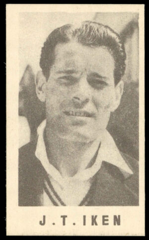 Coles Stores - 'Cricketers (NF)' (1946) - Jack Ikin (Lancs)
