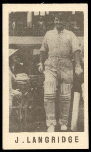 Coles Stores - 'Cricketers (NF)' (1946) - Jas. Langridge (Sussex)