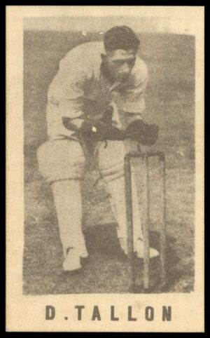 Coles Stores - 'Cricketers (NF)' (1946) - Don Tallon (Queensland)
