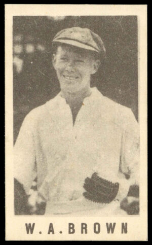 Coles Stores - 'Cricketers (NF)' (1946) - Bill Brown (Queensland)