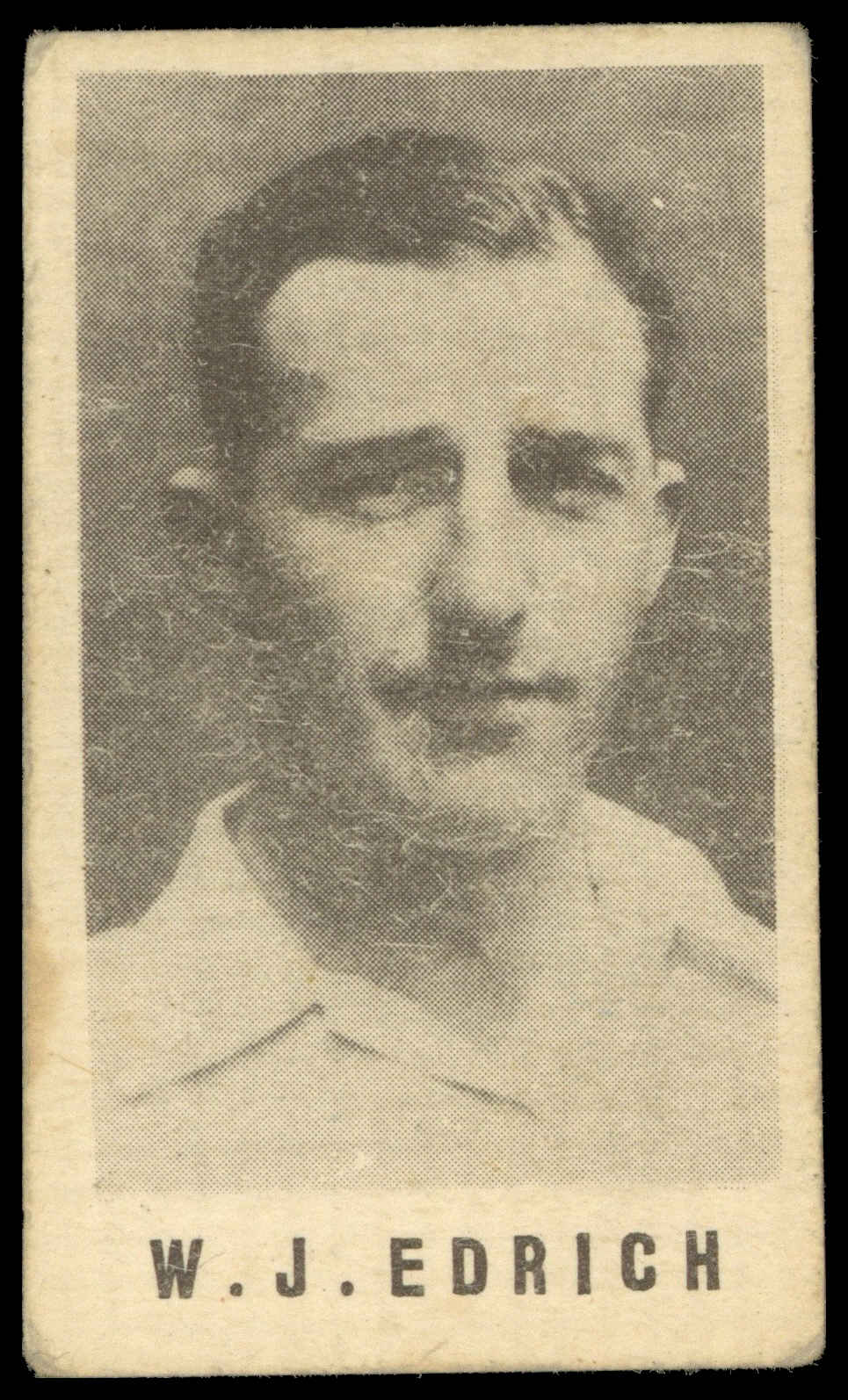 Coles Stores - 'Cricketers (No Frame)' (1946) - Bill Edrich (Middlesex) Coles Stores - 'Cricketers (No Frame)' (1946) - Bill Edrich (Middlesex)