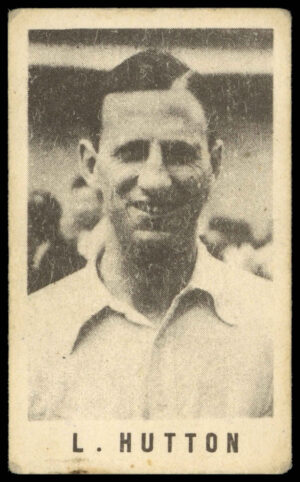 Coles Stores - 'Cricketers (No Frame)' (1946) - Len Hutton (Yorkshire)