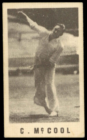 Coles Stores - 'Cricketers (No Frame)' (1946) - C. McCool (Queensland)