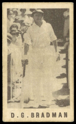 Coles Stores - 'Cricketers (No Frame)' (1946) - Don Bradman Coming from Pavilion (South Australia)