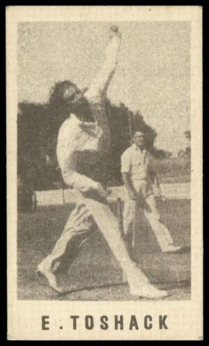Coles Stores - 'Cricketers (No Frame)' (1946) - E. Toshack (New South Wales)