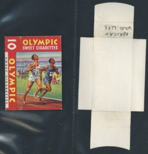 Comet Sweets - 'Olympic Sweet Cigarettes Empty Packet'