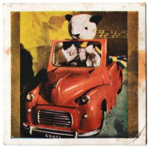 Como Confectionery - 'Sooty's Adventures' (1961) - Sooty's Car Como Confectionery - 'Sooty's Adventures' (1961) - Sooty's Car