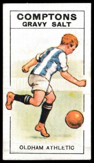 Comptons - 'Football Teams (Ser. B. 1924/5)' (1924) - Oldham Athletic