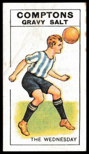 Comptons - 'Football Teams (Ser. B. 1924/5)' (1924) - The Wednesday