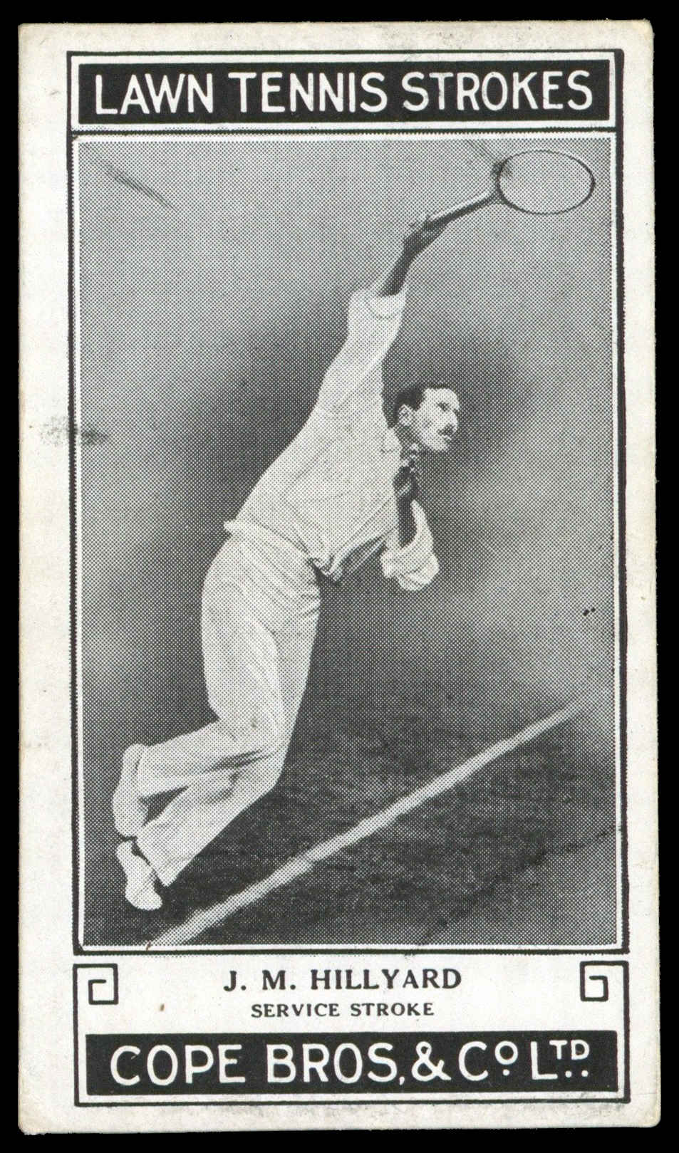 Cope - 'Lawn Tennis Strokes' (1924) - #30 - J.M. Hillyard Cope - 'Lawn Tennis Strokes' (1924) - #30 - J.M. Hillyard