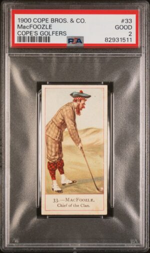 Cope - 'Cope's Golfers' (1900) - MacFoozle **PSA2**