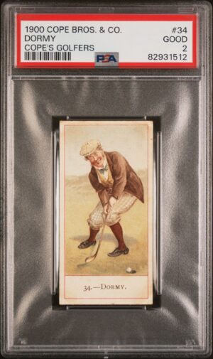 Cope - 'Cope's Golfers' (1900) - Dormy **PSA2**