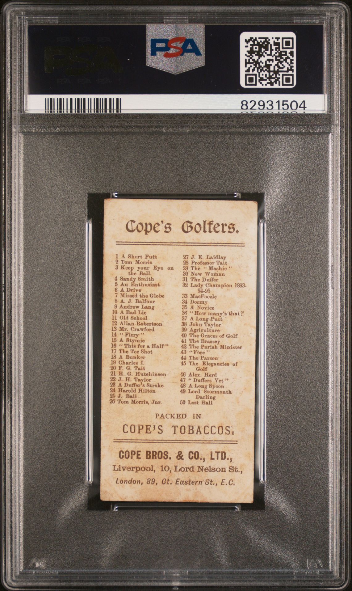 Cope - Cope's Golfers 'Delights of a bunker' **PSA2** (1900) Cope - Cope's Golfers 'Delights of a bunker' **PSA2** (1900)