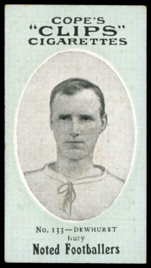 Cope - 'Noted Footballers (282)' (c1910) - Dewhurst (Bury) Cope - 'Noted Footballers (282)' (c1910) - Dewhurst (Bury)