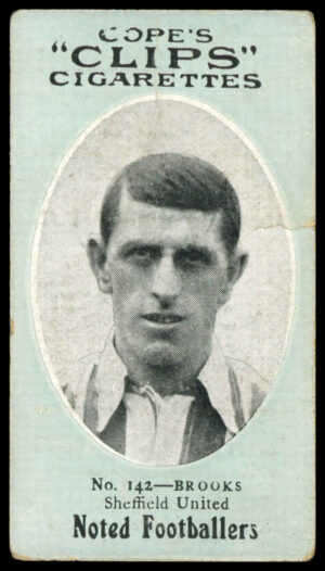 Cope - 'Noted Footballers (282)' (c1910) - Brooke (Sheffield Utd)