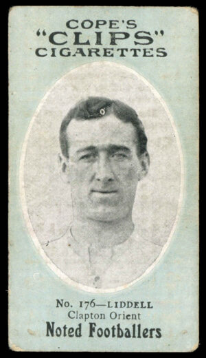 Cope - 'Noted Footballers (282)' (c1910) - Liddell (Clapton Orient) Cope - 'Noted Footballers (282)' (c1910) - Liddell (Clapton Orient)
