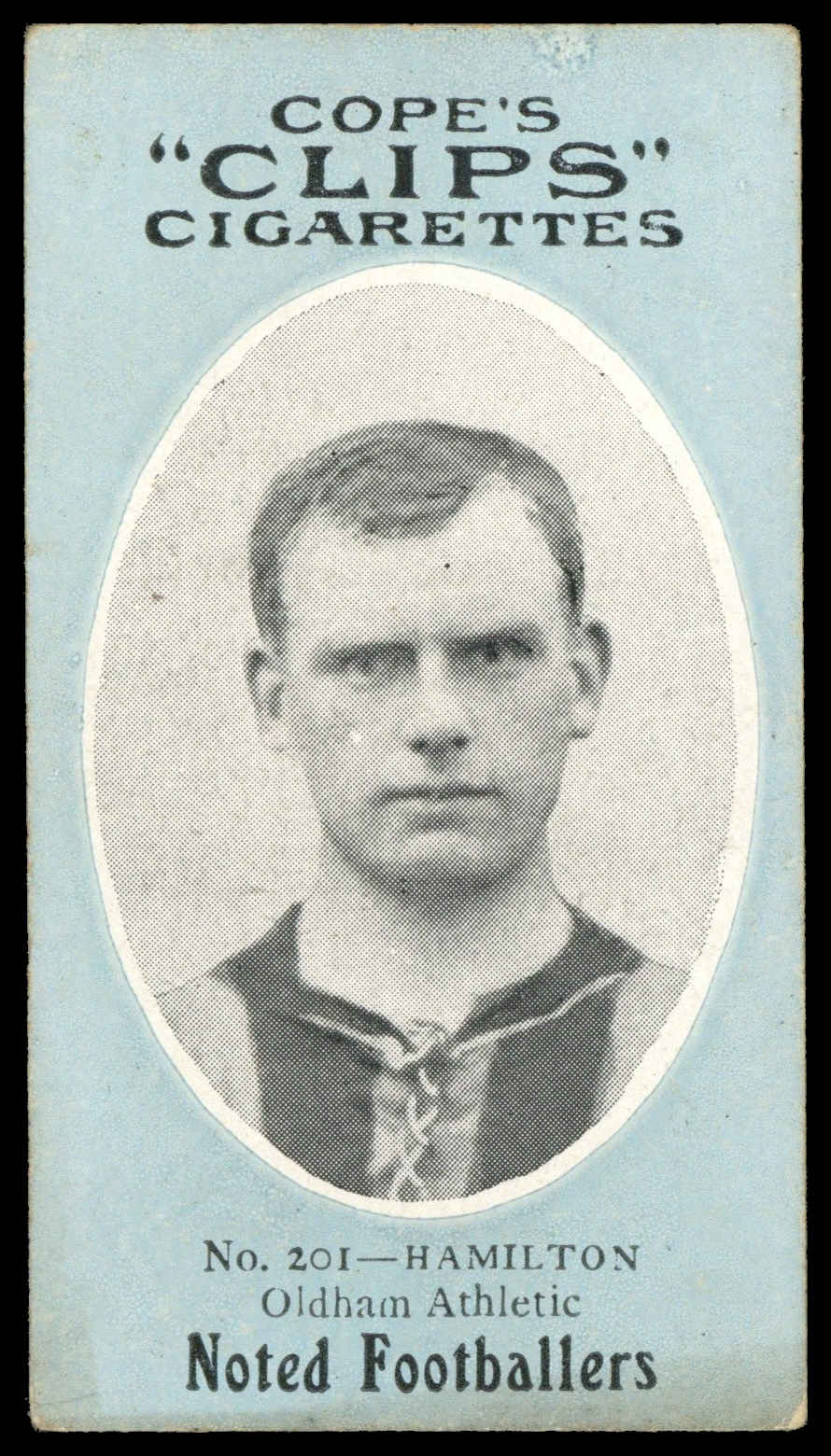 Cope - 'Noted Footballers (282)' (c1910) - Hamilton (Oldham Athletic) Cope - 'Noted Footballers (282)' (c1910) - Hamilton (Oldham Athletic)