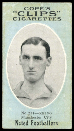 Cope - 'Noted Footballers (282)' (c1910) - Kelso (Man City) Cope - 'Noted Footballers (282)' (c1910) - Kelso (Man City)