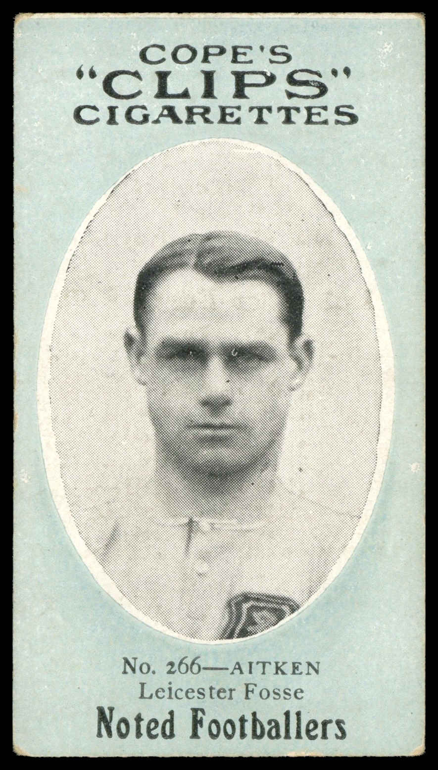 Cope - 'Noted Footballers (282)' (c1910) - Aitken (Leicester Fosse) Cope - 'Noted Footballers (282)' (c1910) - Aitken (Leicester Fosse)