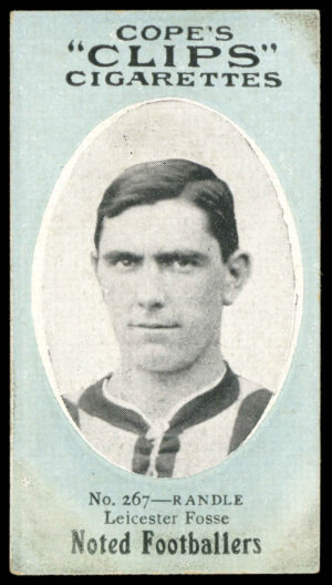 Cope - 'Noted Footballers (282)' (c1910) - Randle (Leicester Fosse) Cope - 'Noted Footballers (282)' (c1910) - Randle (Leicester Fosse)